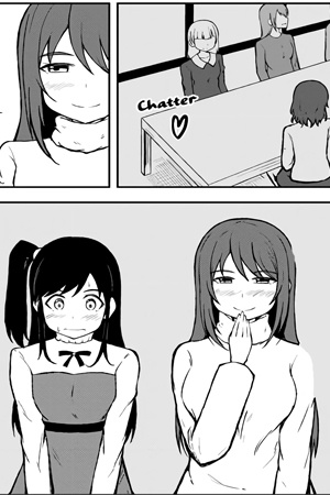 Una chica hetero que entró a un mixer lesbico por error Manga Online - InManga